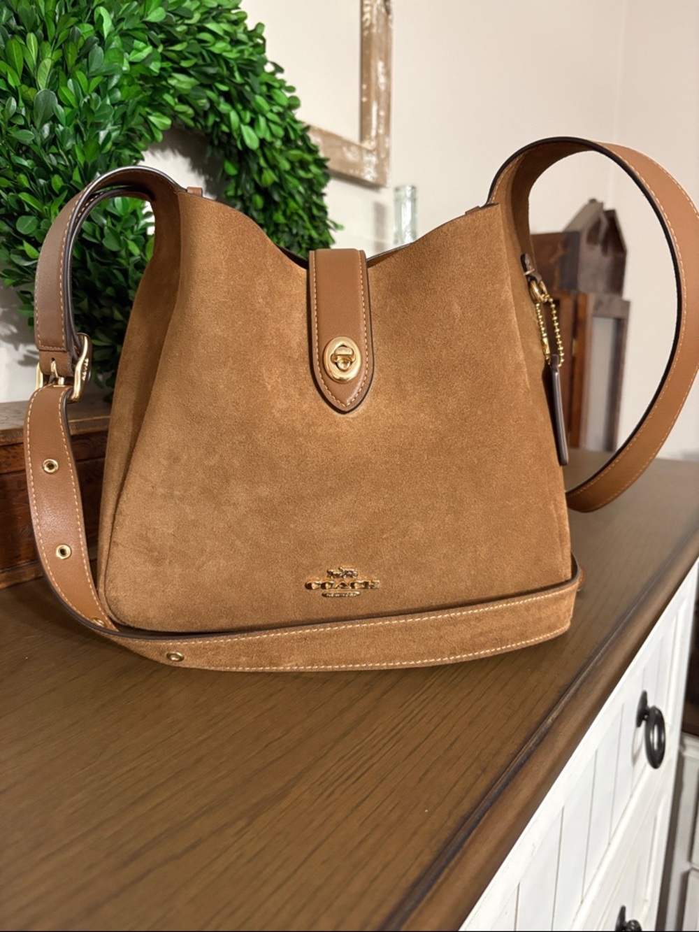 Suede Coach Hadley